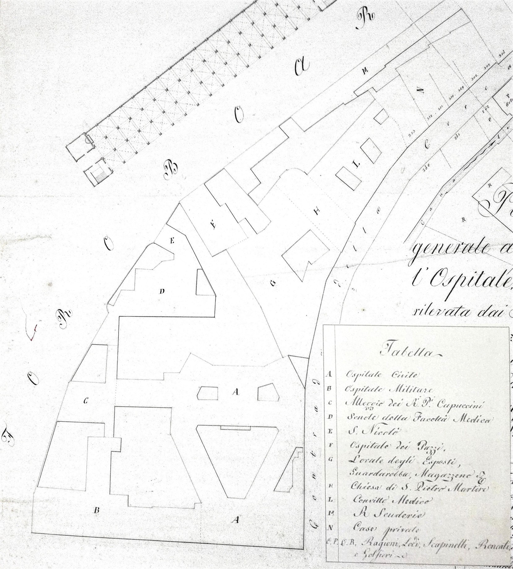 Rilievo Cadetti Matematici Pionieri 1835 (A.S.C.MO – CMP20 CMP 20-4)